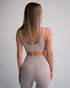 Basic Ribbed Top Cream